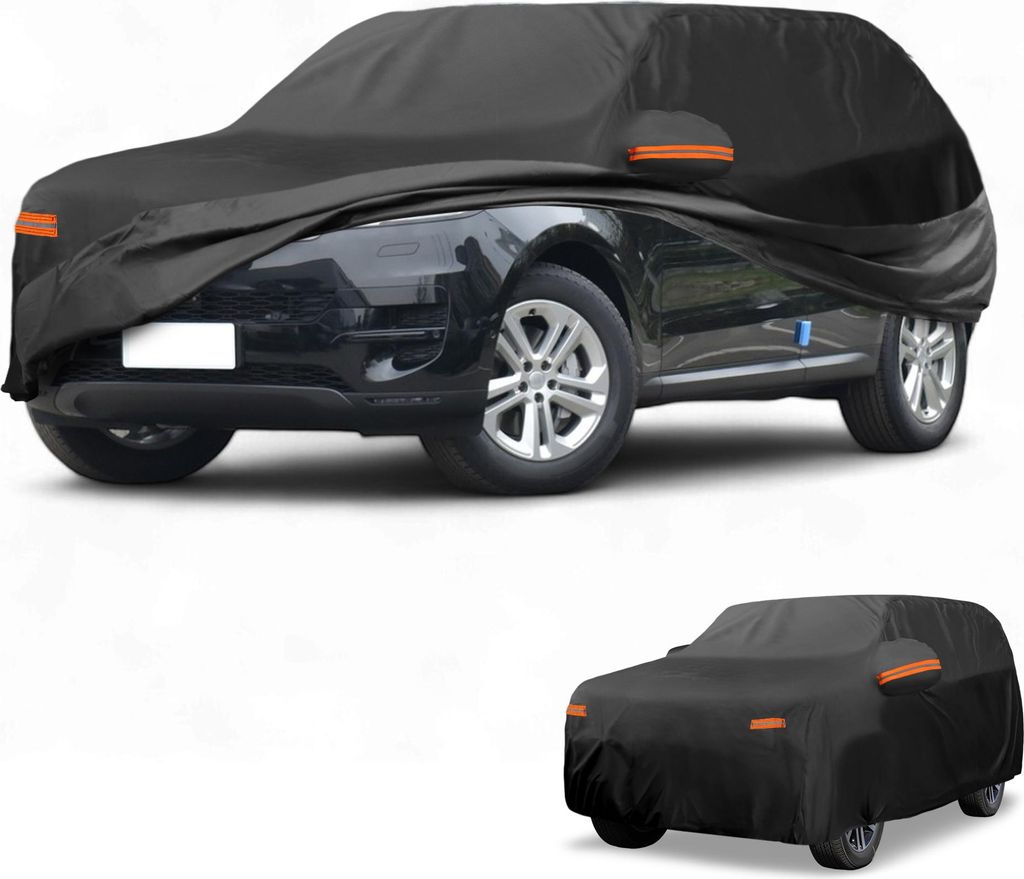 Autoabdeckung Wasserdicht Alle Wetter Automobil Au?en Regen Schutz Vollst?ndige Au?enabdeckung fš¹r Land Rover Range Rover Sport 05-24 210D-PU Sc...