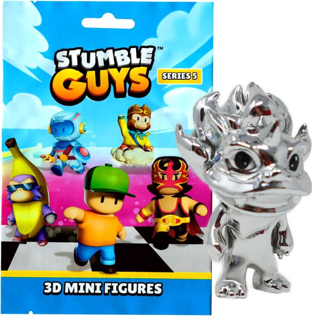 Stumble Guys 3D Sammelfiguren Serie 5 - Chrome - Figur 24. Produktbild 