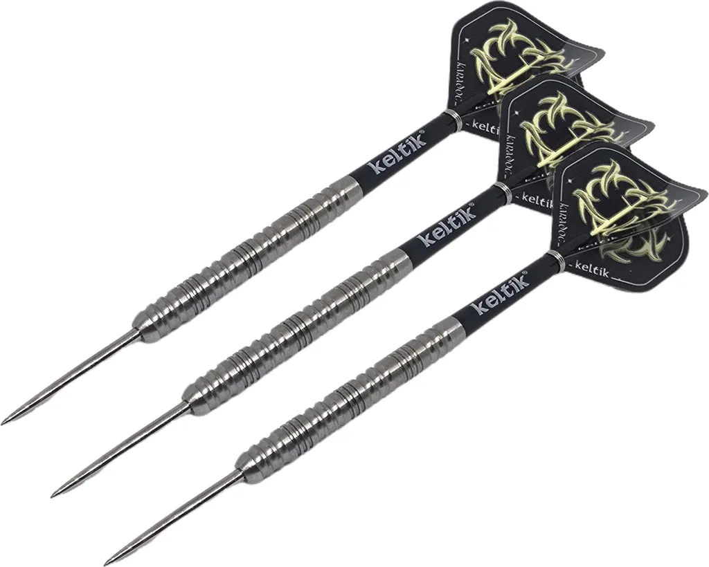 Fléchettes Steeldart Keltik Corvin 22g Silver 90% Tungstène de Précision - 4