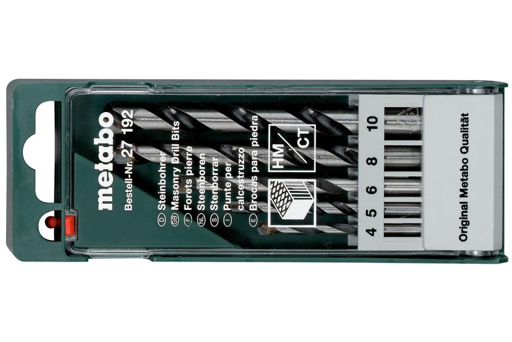 Metabo Steinbohrer-Kassette 5-teilig
