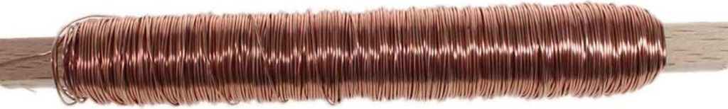 Deko Lackdraht 0,5 mm 100 g Bindedraht Basteldraht Wickeldraht Dekodraht kupfer