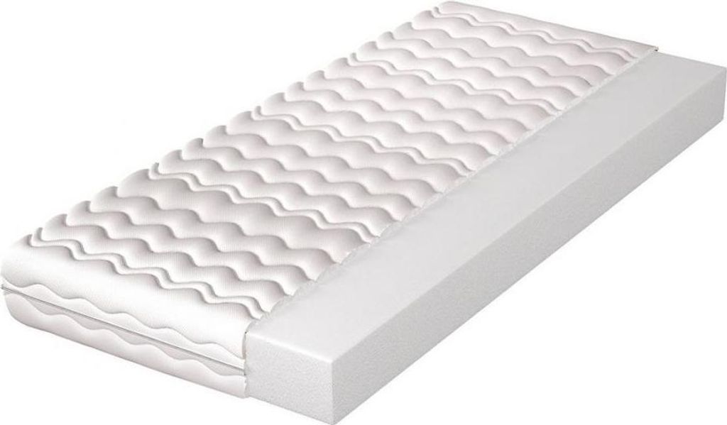 Doppelseitige Schaummatratze mittlerer Härte Zaki 10 70x200