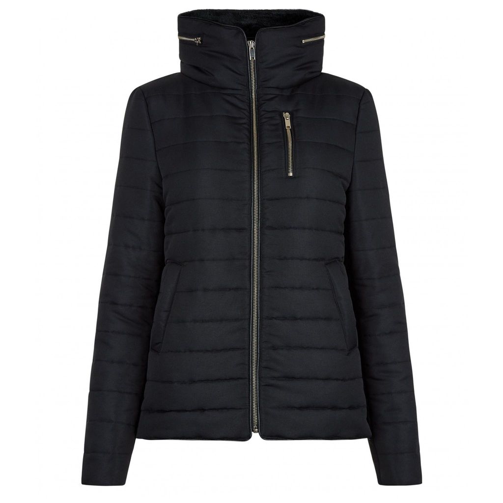 ARTHERIUM taillierte Steppjacke; Größe 36 EU; schwarz