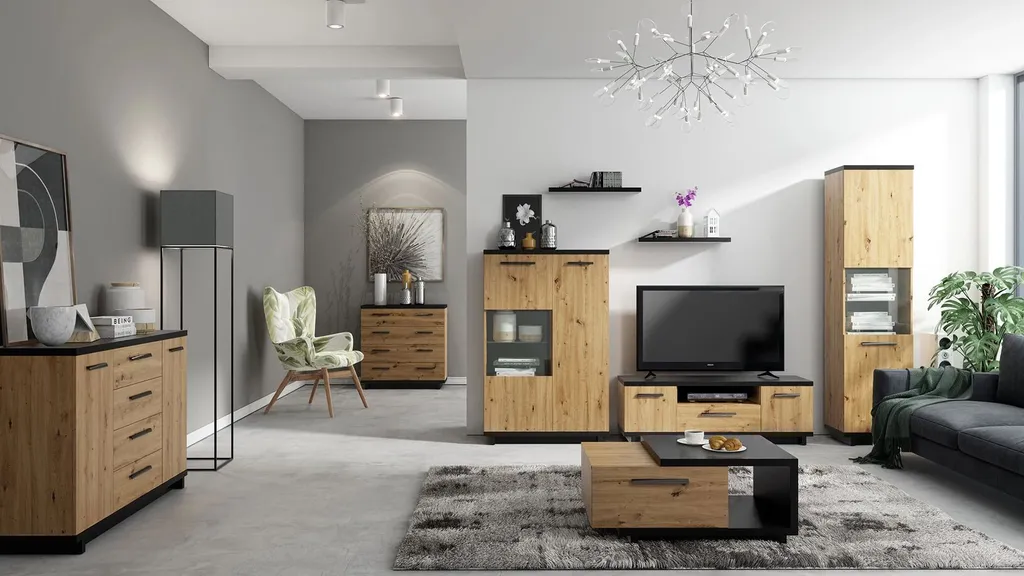 Table basse ISOLDA 90 au style minimaliste - Finition haute qualité - 2
