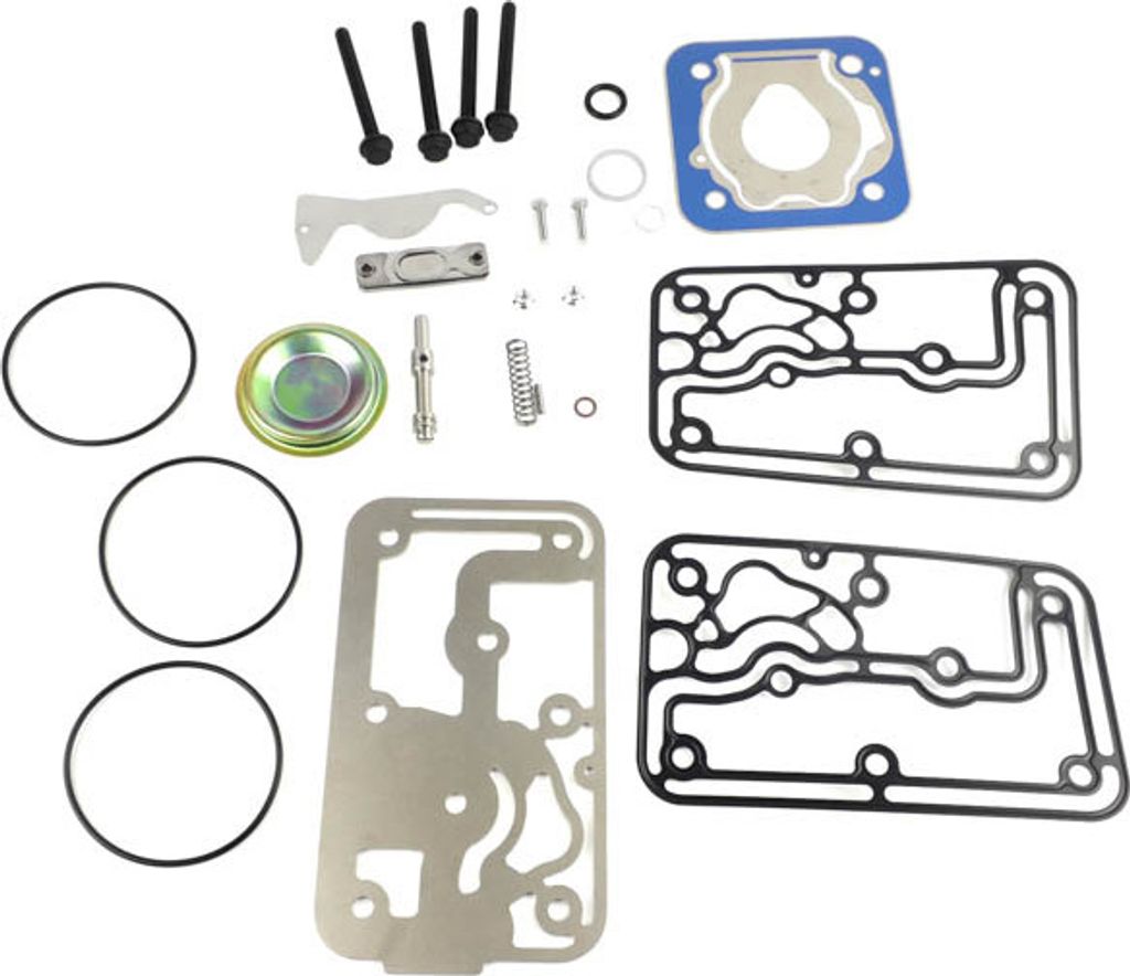 Kompressor Reparatursatz, Zylinderkopf + Dichtungen + Ventile + Schrauben | Mercedes | 4571301115, 4571301615