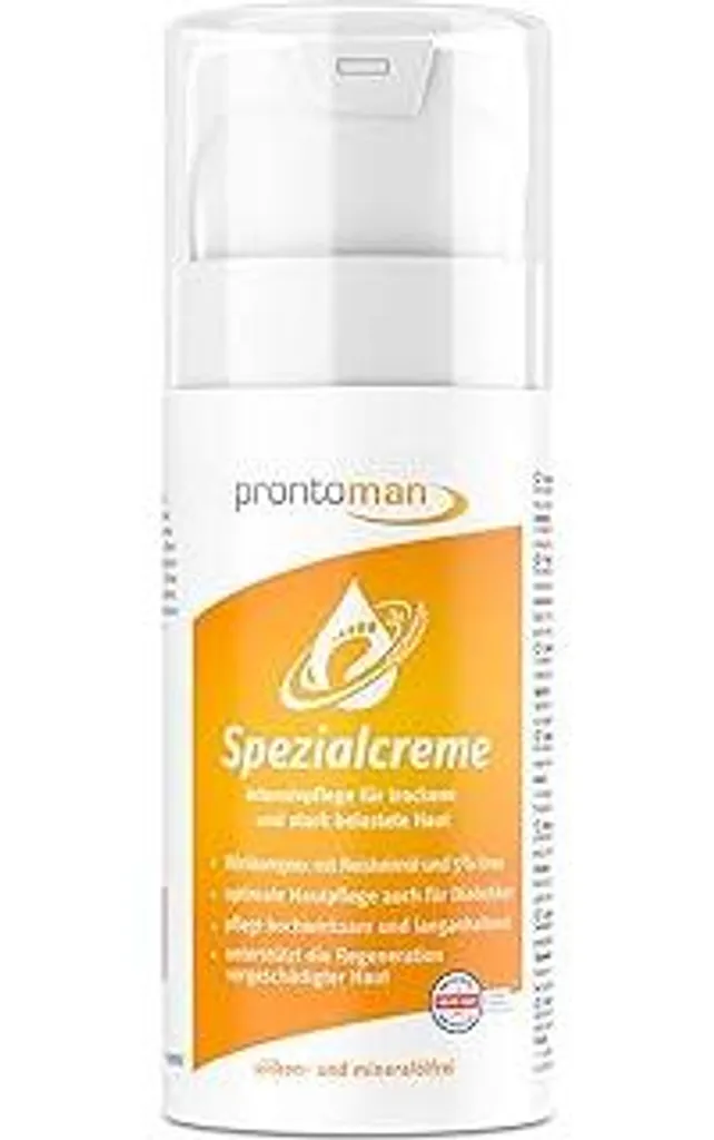 Crema Piedi Professionale 100ml | Urea 5% e Germe di Riso | Per Diabetici