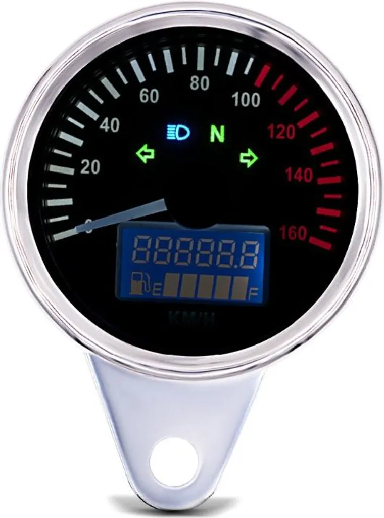 Compteur de Vitesse Tachymètre Moto Custom pour Suzuki VS 1400 KTX