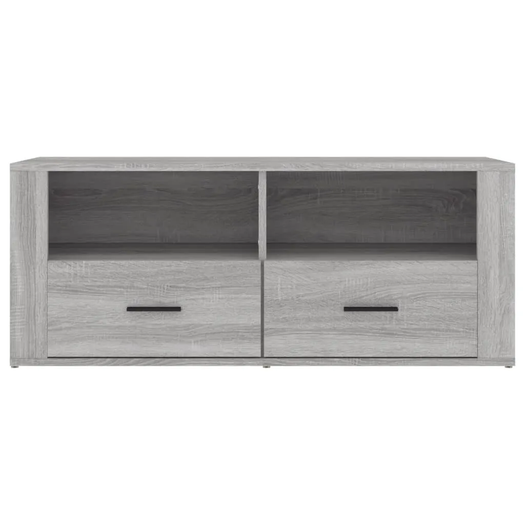 Mobile TV Basso Grigio Sonoma 100x35x40 cm | Offerta E-commerce - 7
