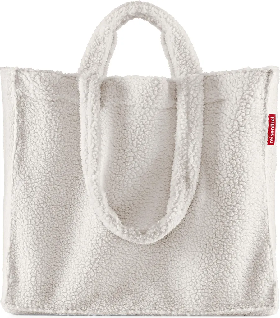 Borsa Reisenthel Softshopper Teddy Sand: La Shopper Peluche Avorio