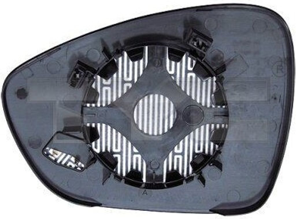 TYC 305-0156-1 - OE 8151NG Außenspiegelglas, links für C3 II (SC), C5 III (RD), C5 III (RW), DS3, DS5, DS3 (SA), DS3 (SB), 508 (8D), 508 (8E)