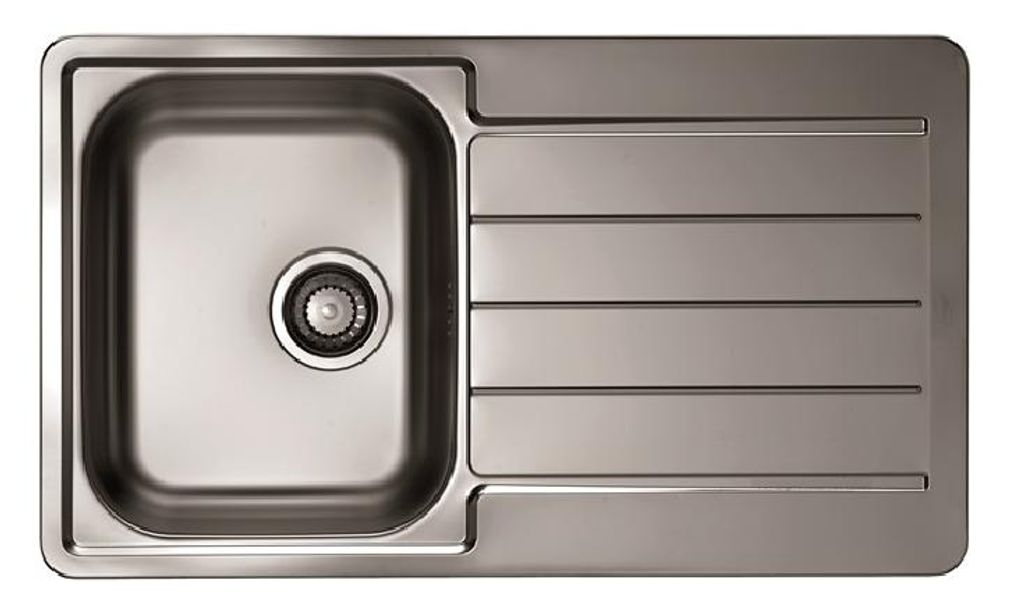 Alveus Line Monarch - Drez 860x500 mm, anthracite 1078569 Obrázok produktu 