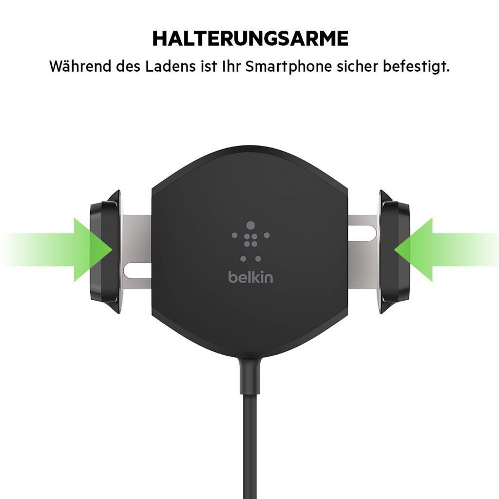 BELKIN BOOSTUP Wireless Charging QI Car mount Produktbild 5