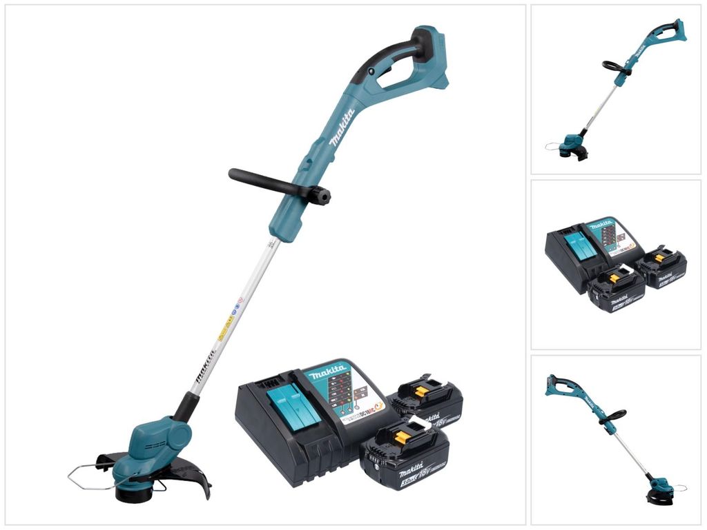 Makita DUR 193 RF2 Tagliabordi a batteria 18 V 260 mm + 2x Immagine del prodotto 