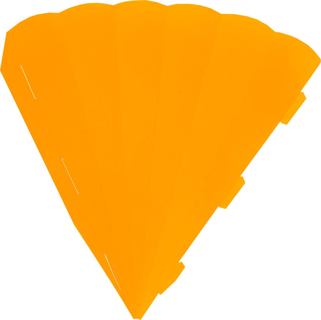 MarpaJansen Schultüten-Zuschnitt 70 cm Bastelset für Schule und Einschulung Neon-Orange