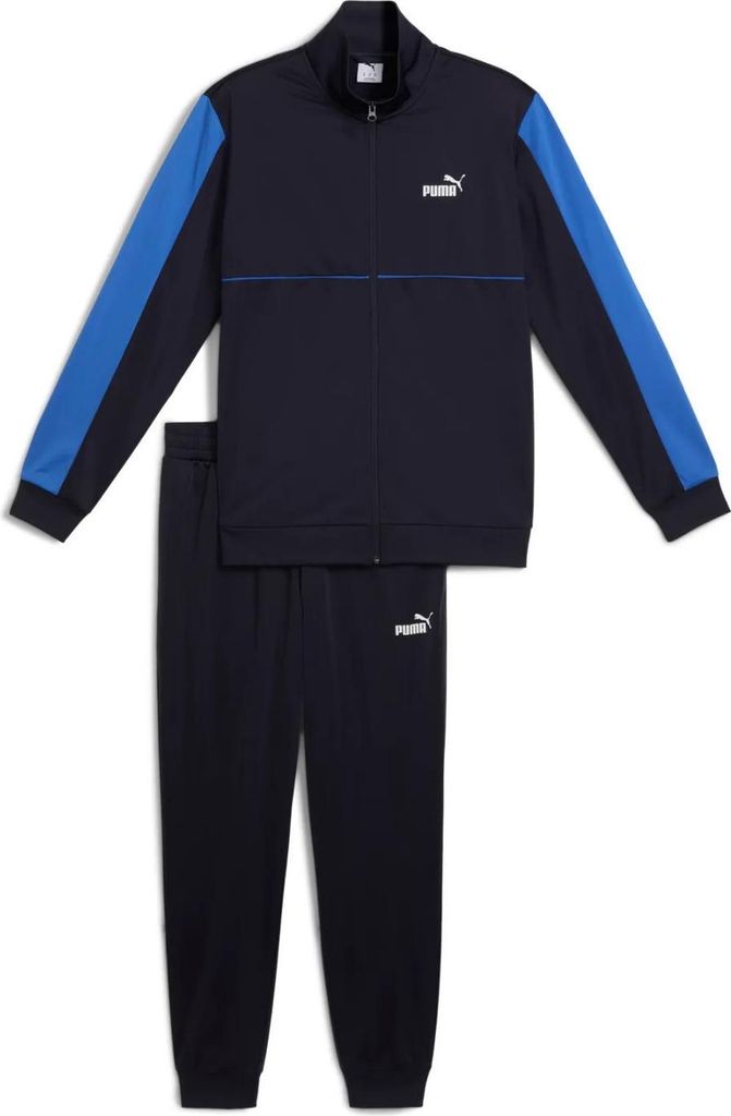 Puma Trainingsanzug Herren Sport Poly Suit, Größe:M, Farbe:Blau