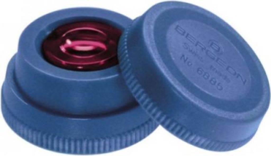 Bergeon 6885-B blaue Ölkuppe mit rotem Innenglas Uhrmacherwerkzeug