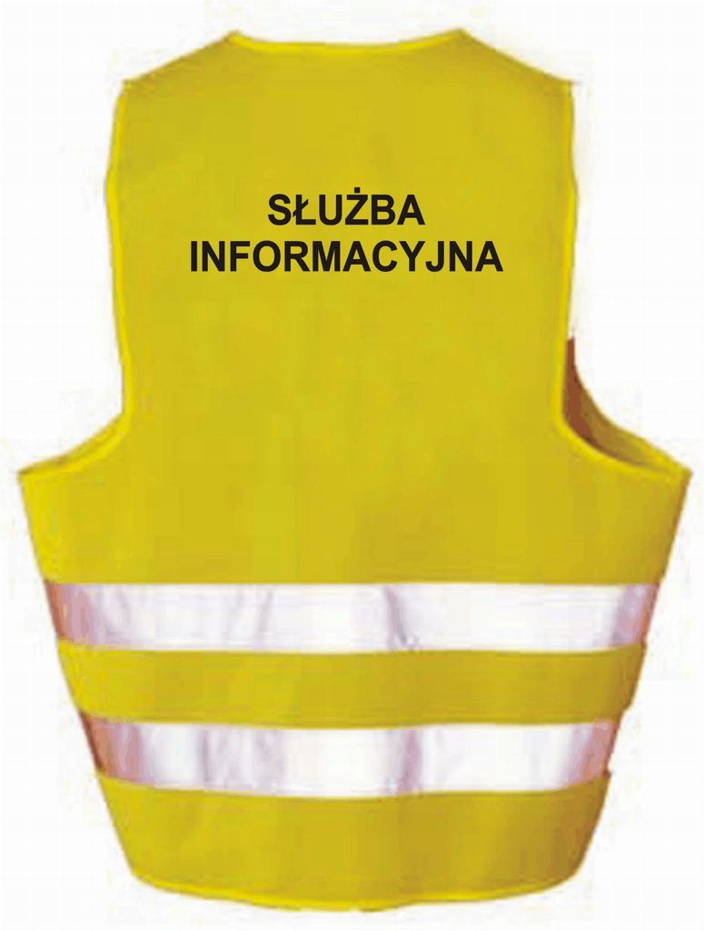 Warnweste für Veranstaltungen INFORMATIONSSERVICE