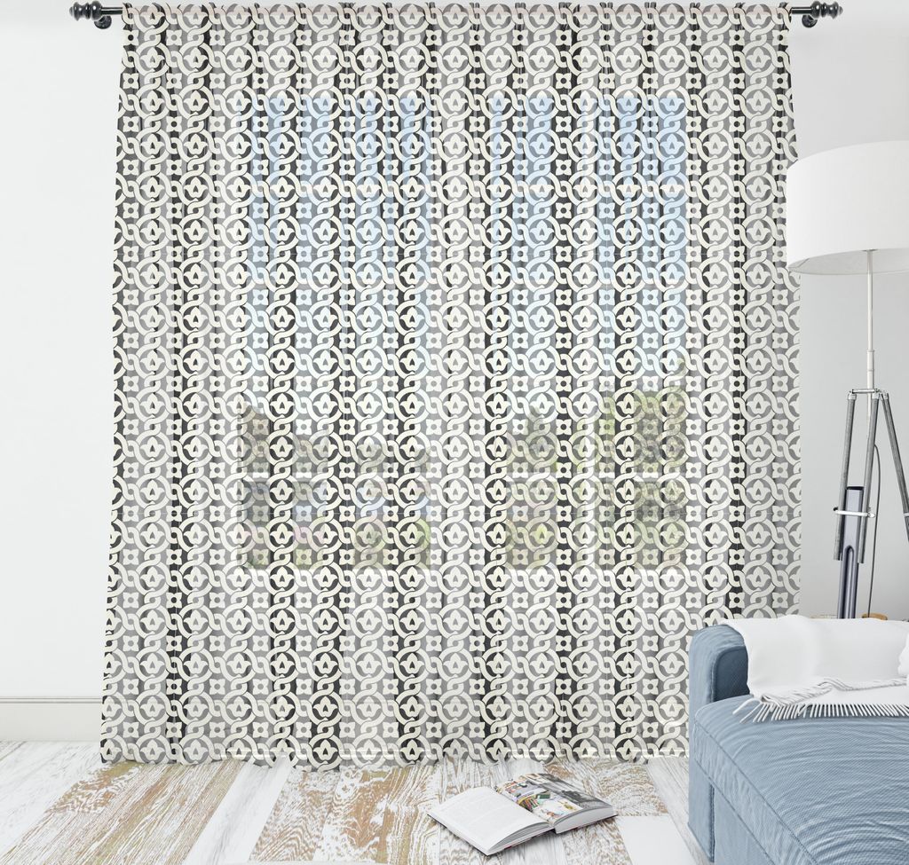 ABAKUHAUS marokkanisch Wandteppich, Kontinuierliche Traditionelle Blumen Inspired Simplistic Illustration, Wohnzimmer Schlafzimmer seidiges Satin W...