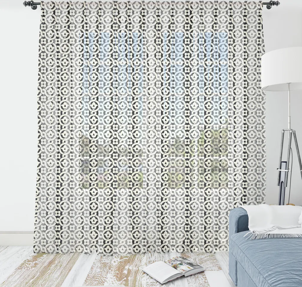 Arazzo Marocchino ABAKUHAUS 220x274 - Tessuto Raso Setoso Avorio e Grigio