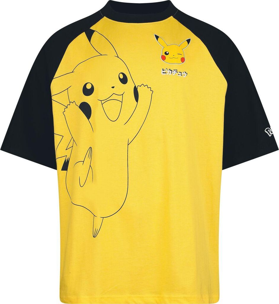 Pokémon T-Shirt Herren Pikachu - Oversize gelb XXL