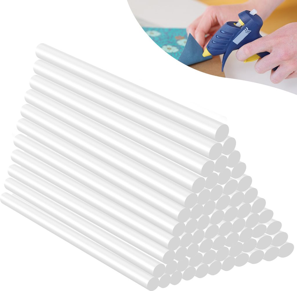 Speed 100 x Heißklebestifte 11mm x 200mm Heißklebepistole Sticks Klebestifte für Heißklebepistole zum Basteln,Dekorieren und Reparieren