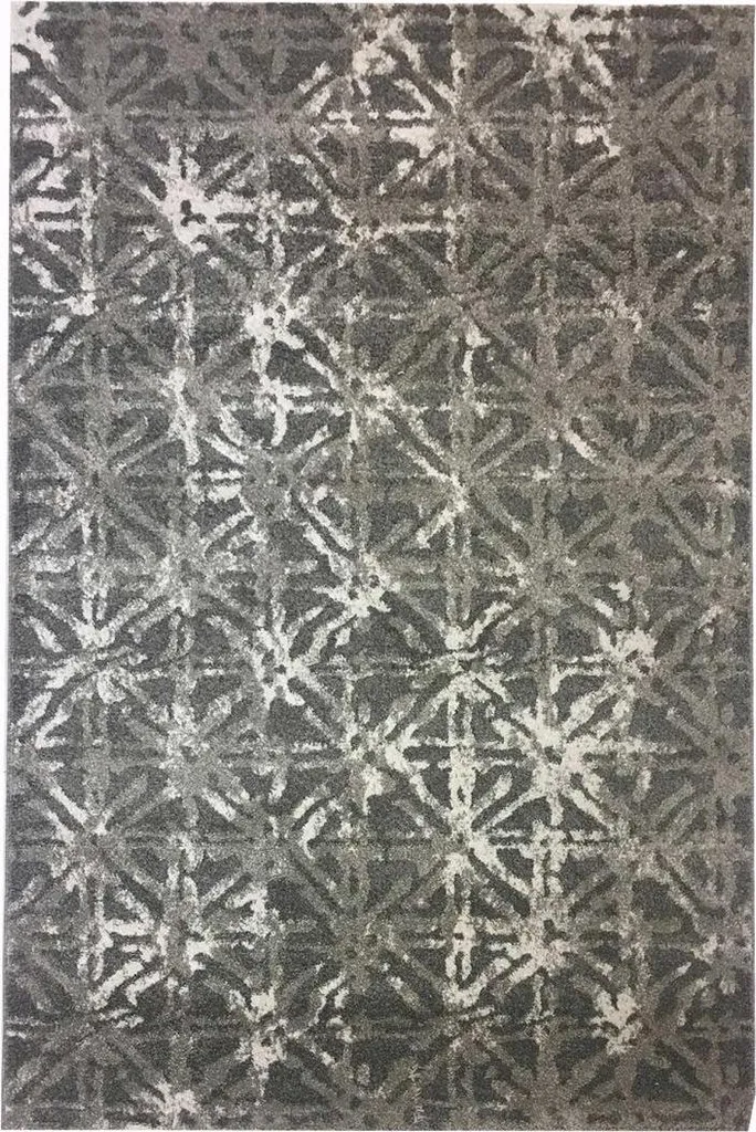 Tapis de chambre scandinave tissé à plat - Modèle VINTAVE Gris Perle