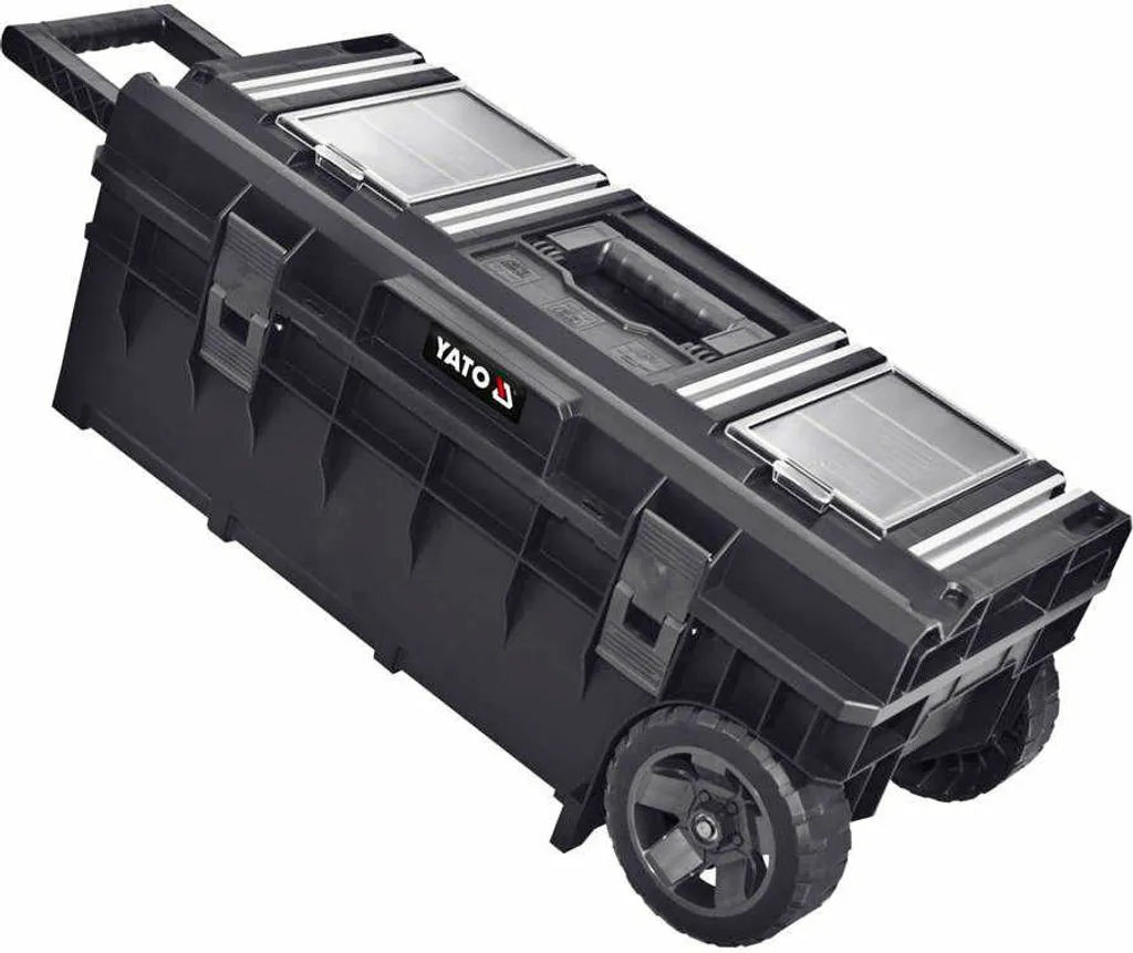 Mallette à outils 793mm mobile avec roues et grande capacité 98L - 5