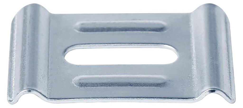 30/60 Stück Metall-Kabelkanäle, Halteklammern, Stützscheiben, passend für Drahtkorb-Kabelrinnen mit 4–6 mm Durchmesser