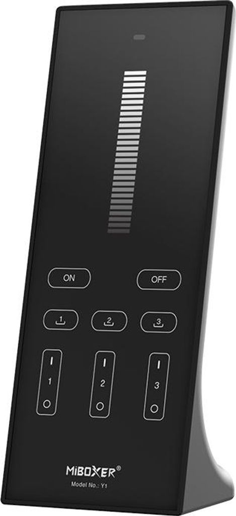 MiBoxer Y1 LED-Standfernbedienung - 3 Zonen, 1 Kanal 2,4 GHz Touchpanel zum dimmen