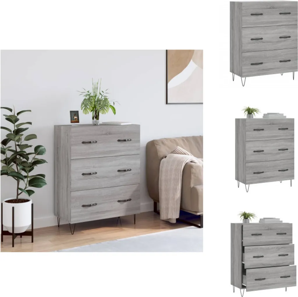 Occasione Credenza vidaXL Grigio Sonoma 69,5cm - Spazio Extra Ora