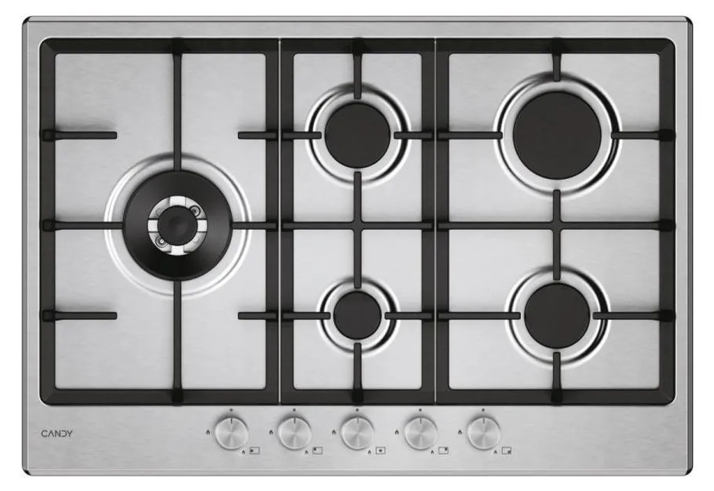 Table de cuisson Gaz Candy 75cm : Plus d'espace et Sécurité Totale