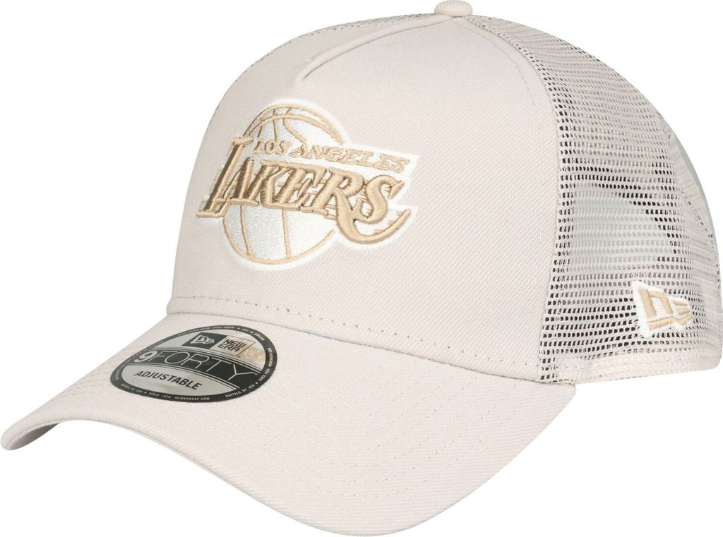 New Era A-Frame Trucker Cap - Los Angeles Lakers stone Produktbild 