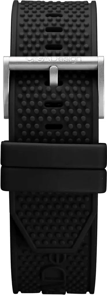 Cinturino Sportivo Ciga Design 22mm Silicone Nero BD-W001BLACK