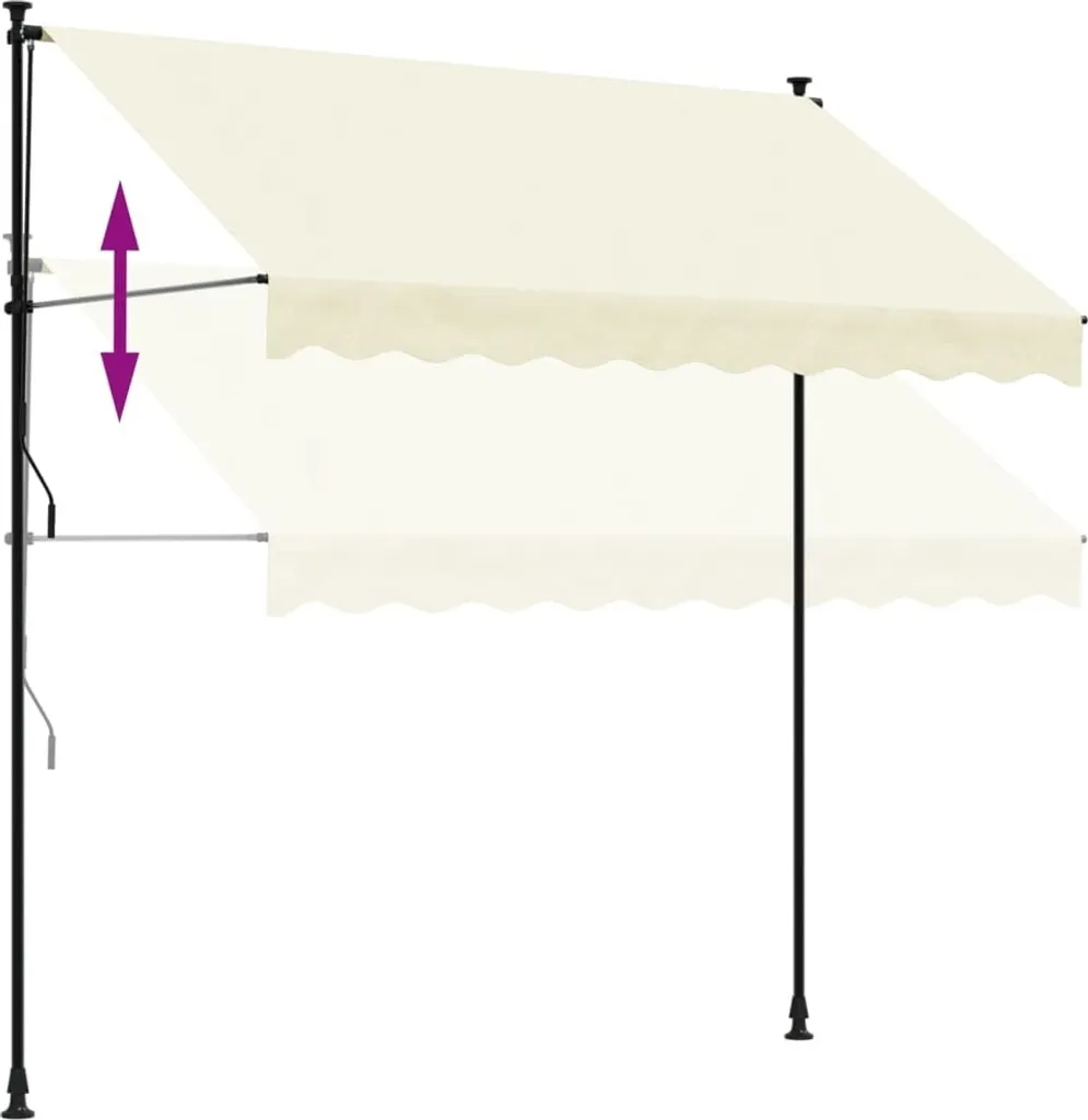 Tenda da Sole Crema Maison Exclusive 250x150: Eleganza per il tuo Outdoor - 7