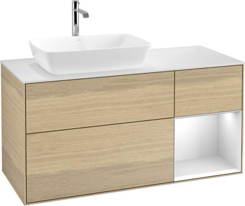 Villeroy & Boch F811MTPC Waschbeckenunterschrank Finion F81