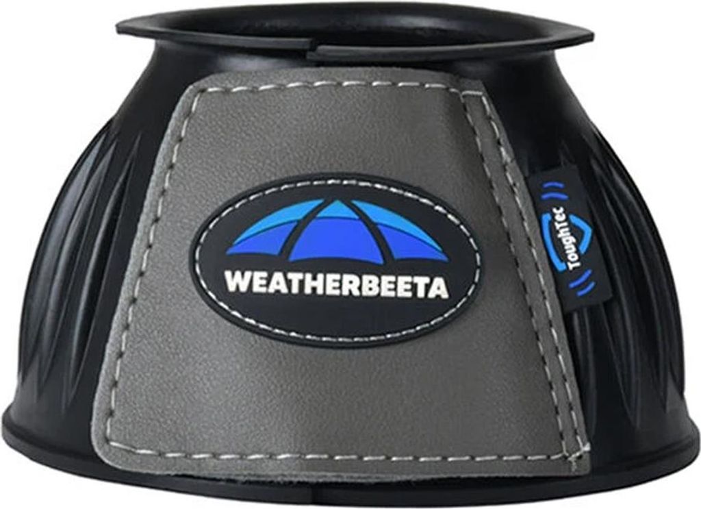 Weatherbeeta - Springglocken "Tough Tec Prime", Gummi 2er-Pack WB2302 (9 cm x 42 cm) (Schwarz/Grau)