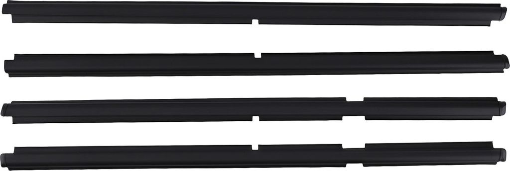 4x Fenster Dichtungssystem for Jeep Grand Cherokee 1999-2004 55135879AF Set