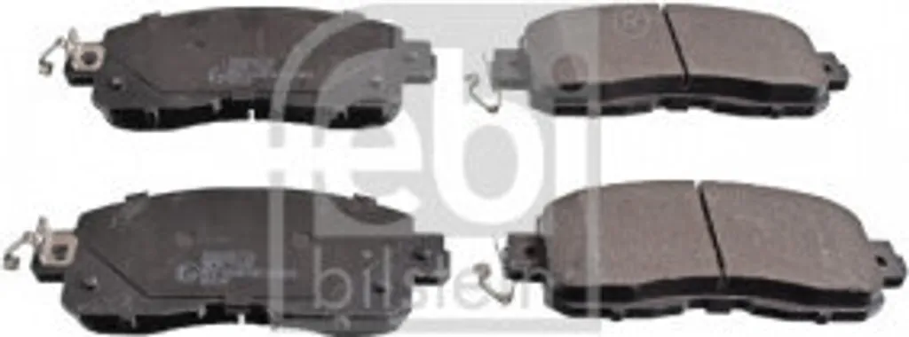 Finis les sifflements : Plaquettes de frein Nissan Leaf FEBI 116355 D1060