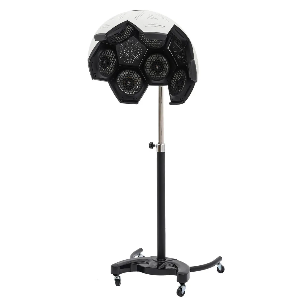 Sèche-cheveux de salon sur pied modèle Pro-V7 Hauteur réglable Noir