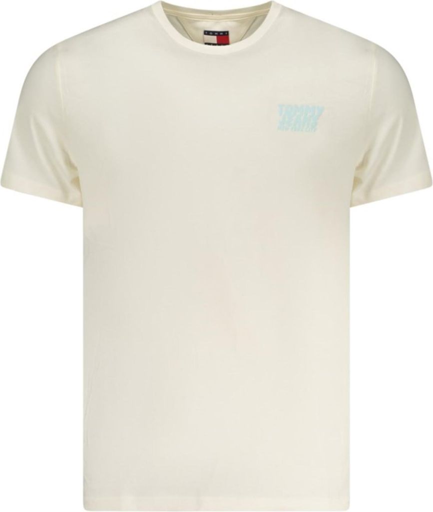Tommy Hilfiger Herren KURZARM-T-SHIRT Beige DM0DM21863_BEYBH : Größe - 2XL Größe: 2XL