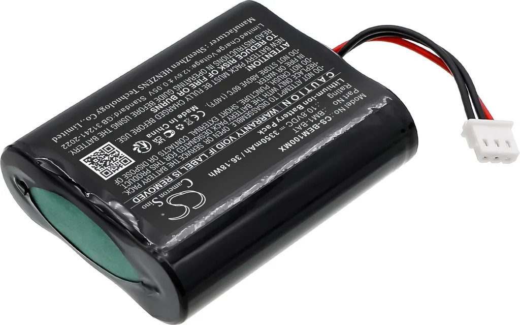Batterie de rechange pour moniteur vétérinaire Bionet BM1-BAT 3.7V - 2