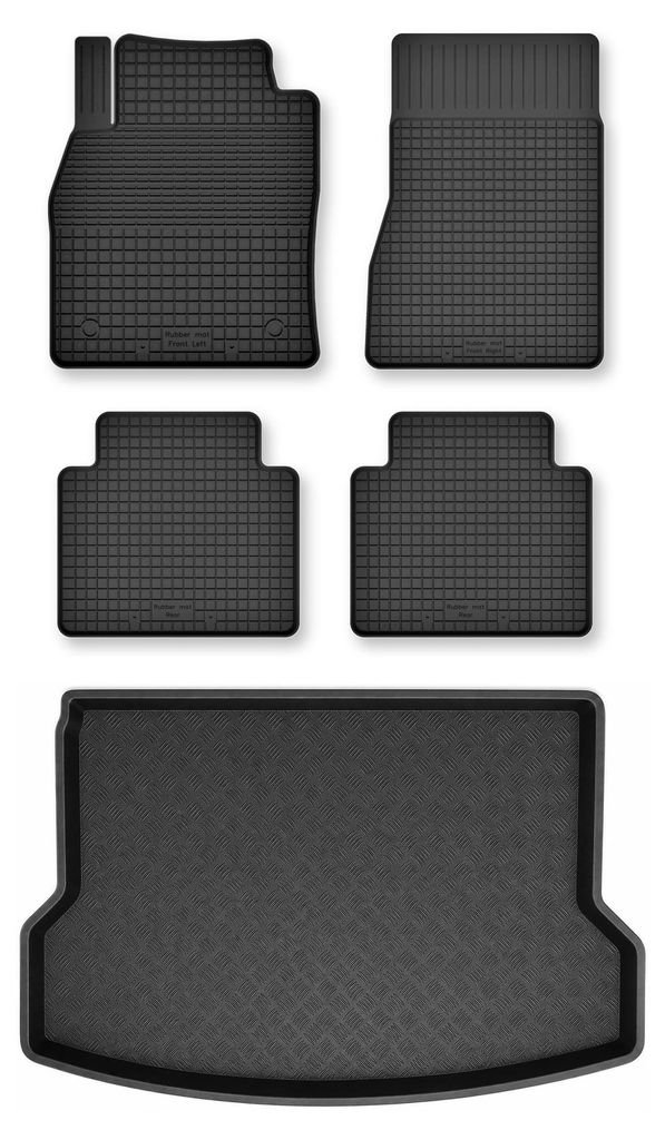 Gummimatten + Kofferraumwanne für Nissan X-Trail III T32 Produktbild 