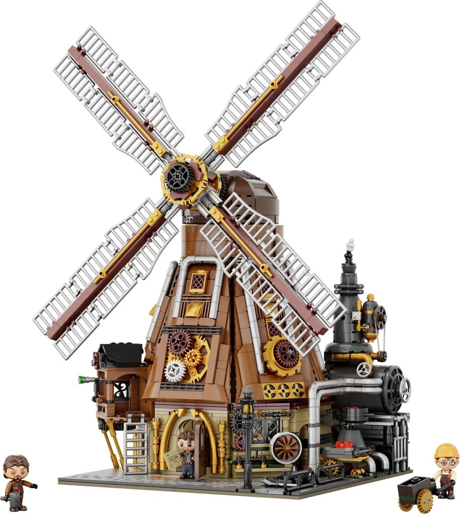 Pantasy 85026 Mulino a vento Steampunk 2.400 pezzi Immagine del prodotto 