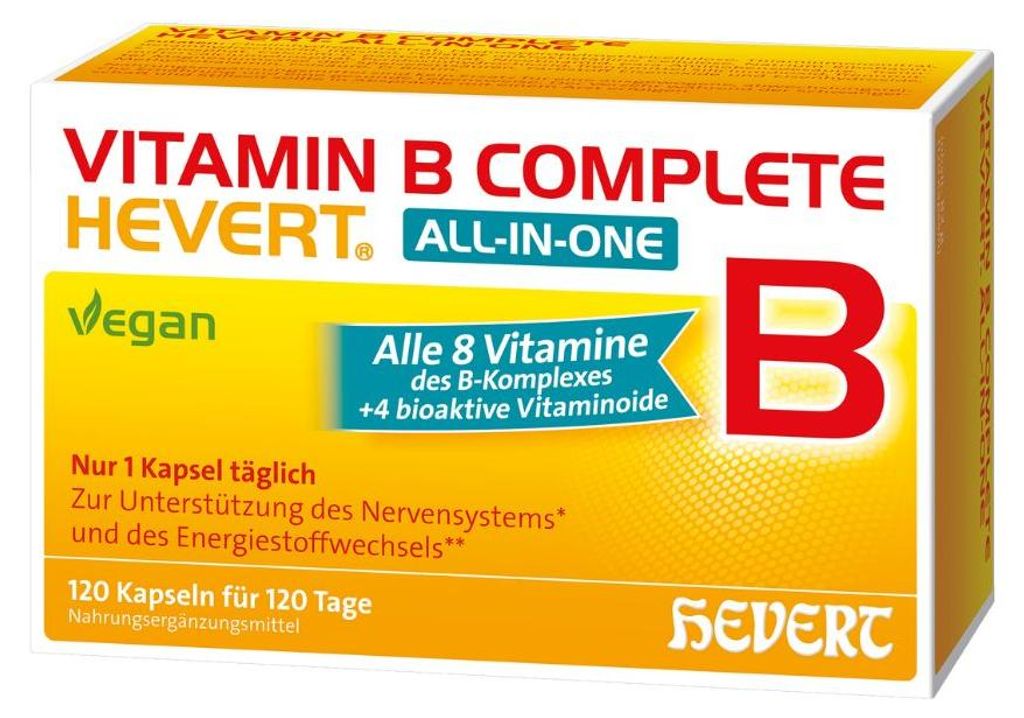 Witamina B Complete Hevert All-in-One ze wszystkimi 8 Zdjęcie produktu 