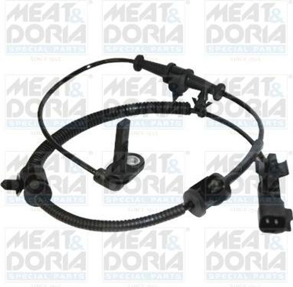 MEAT & DORIA 90323 Raddrehzahlsensor OE 12842463 kompatibel mit Zafira, Meriva, Astra J, Ampera, Volt, Orlando, Cruze