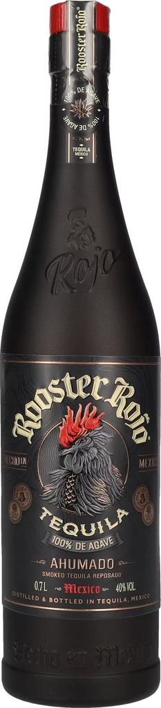 Rooster Rojo AHUMADO Tequila 100% de Agave 40% Vol. 0,7l Produktbild 