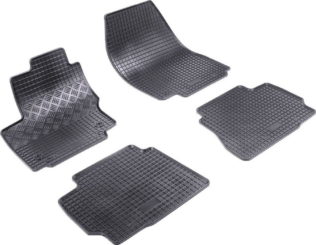 Z542807 Voll-Gummifußmatten passend für Ford Mondeo Turnier 4 MK4 Kombi 5türer 2007-2014