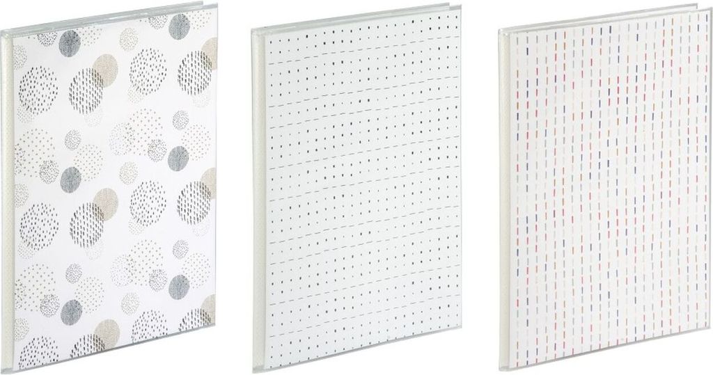 Softcover-Album Graphic sortiert, für 24 Fotos im 10x15 cm, sortiert