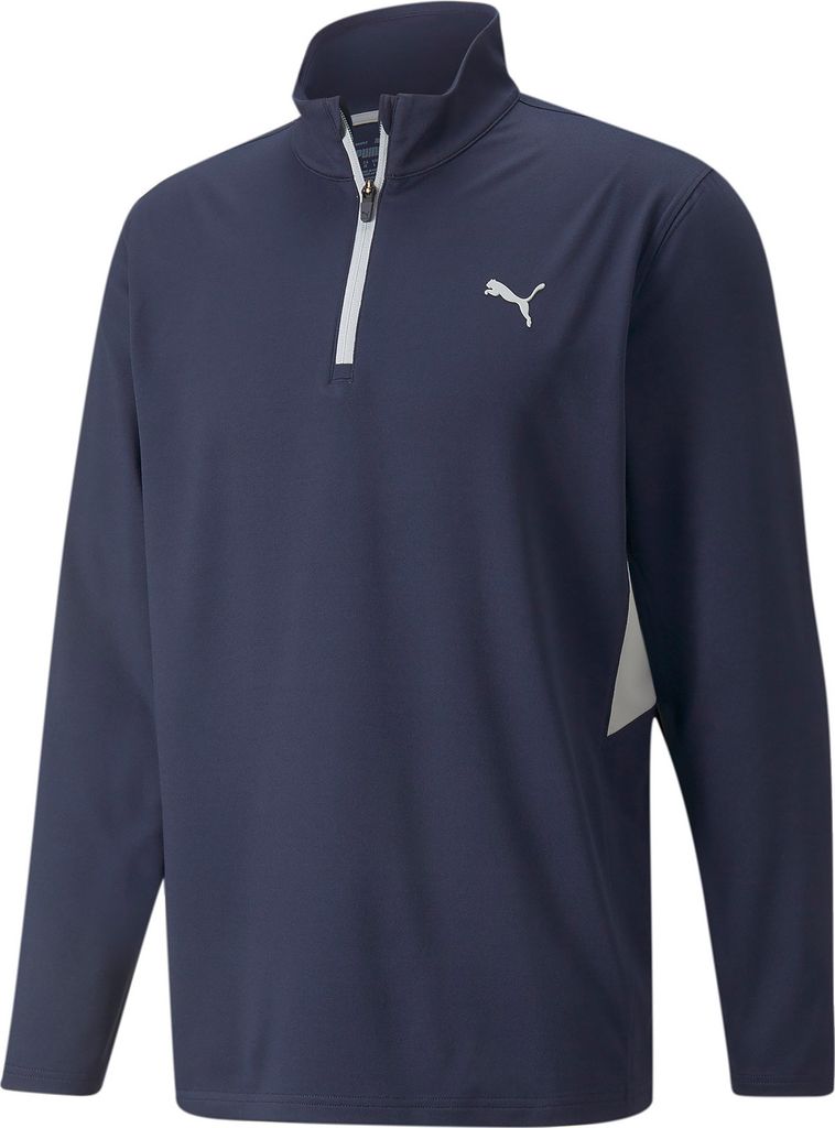 PUMA Vista 1/4 Golf Zip Herren navy blazer/high rise M