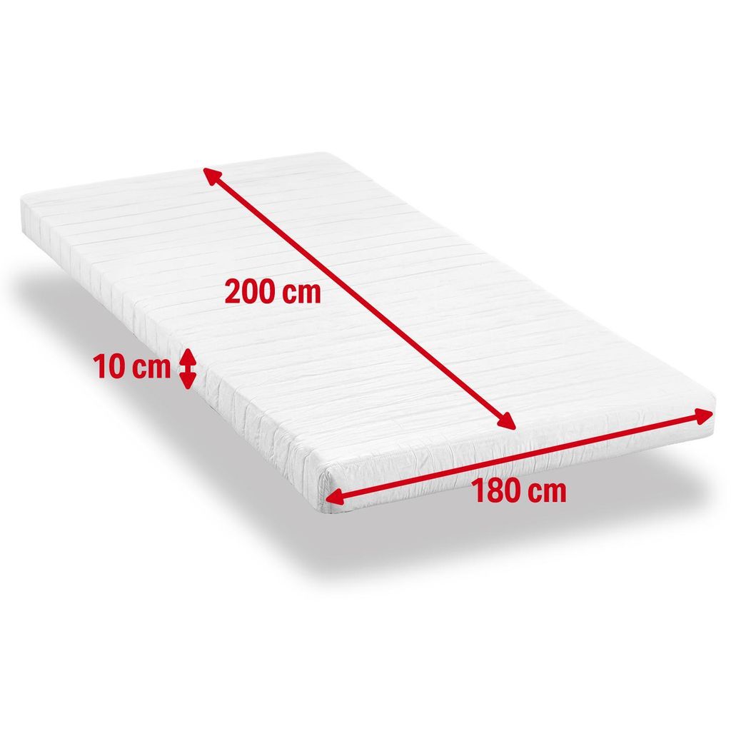 Poťah matraca K10 180 x 200 cm, výška 10 cm Obrázok produktu 2
